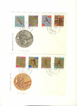 FDC 1472-1479 Medale Polaków na Igrzyskach Olimpijskich w Tokio