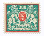 WMG 129 czysty* Wydanie obiegowe - herb Gdańska