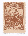 Litwa Środkowa 44 B czysty** Otwarcie Sejmu Litwy Środkowej