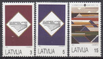 Łotwa Mi.0357-359 czyste**