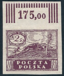 0083 A bx ciemnobrązowofioletowy czysty** Wydanie w walucie koronowej 415/25