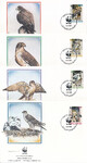 Islandia Mi.0776-779 FDC WWF