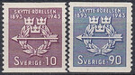 Szwecja Mi.0300-301 czyste**