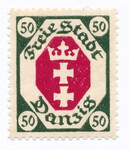 WMG 074 czysty* Wydanie obiegowe - herb Gdańska