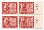Deutsches Reich Mi.863 w czwórce czysta**