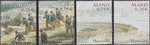 Aland Mi.0236-239 czyste**