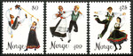 Norwegia Mi.0719-721 czyste**