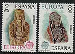 Hiszpania 2072-2073 czyste** Europa Cept
