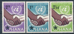 Ghana Mi.0036-38 czyste*