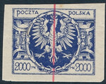 0143 Próba P1 fioletowoniebieska czyste Duży orzeł - uzupełnienie 485/25