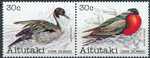 Aitutaki Mi.0392-393 parka pozioma czyste**