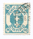WMG 132 kasowany Wydanie obiegowe - herb Gdańska