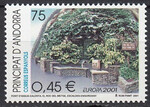 Andorra hiszpańska 280 czyste** Europa Cept