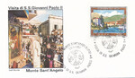 Włochy - Wizyta Papieża Jana Pawła II Monte Sant'Angelo