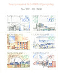 Finlandia Mi.0987-992 zeszycik czyste**