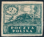 0083 Próba P1 ciemnozielona gwarancja czyste* Wydanie w walucie koronowej 390/25