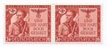 Deutsches Reich Mi.863 I biała plama na kołnierzu parka czysta**