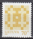 Litwa Mi.0668 II (1999) czyste**