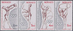 Monaco Mi.1618-1621 pasek czyste**