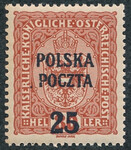 0038 kropka przed "P" Poczta gwarancja czysty** Wydanie krakowskie 6/26