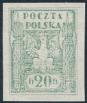 0077 Próba jasnozielona B1 brak kropki po h czysty 734/25