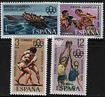 Hiszpania 2233-2236 czyste**