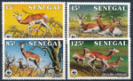 Senegal Mi.0875-878 czyste** WWF