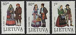 Litwa Mi.0537-539 czyste**