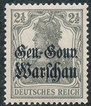 ON06 a oliwkowoszary nadruk błyszczący głębokoczarny czysty** GGW Warschau 790/25