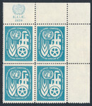 UNO - New York Mi.0078 czwórka marginesy górne prawe czyste**