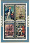Cook-Islands Mi.0599-602 Blok 89 czyste**