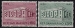 San Marino Mi.0925-926 czyste** Europa Cept