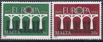 Malta Mi.0704-705 czyste** Europa Cept