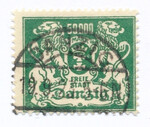 WMG 148 kasowany Wydanie obiegowe - herb Gdańska