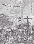 4677 Blok 284 ND czarnodruk uszkodzony numerator 21391 czysty** 1050. rocznica chrztu Polski