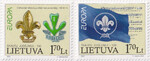 Litwa Mi.0933-934 czyste** Europa Cept