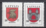 Łotwa Mi.0438-439 czyste**