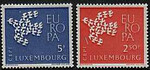 Luksemburg Mi.0647-648 czyste** Europa Cept