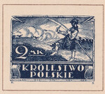 160 Marka pocztowa Królestwa Polskiego z Polskie Marki Pocztowe 1918 rok