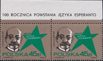 2956 nazwa emisji parka czysta** 100. rocznica stworzenia języka esperanto