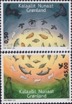 Gronland Mi.0675-676 czyste**