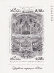 4628-4629 Blok 277 ND czarnodruk numerator 0019009 czysty** Zabytkowe Organy
