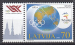 Łotwa Mi.0528 z przywieszką czyste**