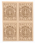 0085 A ax brązowy czwórka czysta** Wydanie w walucie markowej
