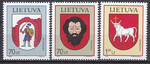 Litwa Mi.0673-675 czyste**