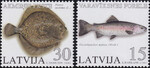 Łotwa Mi.0615-616 A czyste**