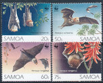 Samoa Mi.0754-757 czyste** WWF