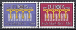 San Marino Mi.1294-1295 czyste** Europa Cept