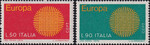 Włochy Mi.1309-1310 czyste** Europa Cept