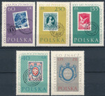 1007-1011 znaczki z bloków gwarancja czyste** 100-lecie polskiego znaczka pocztowego